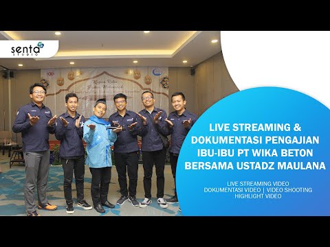Live Zoom Pengajian Ibu-Ibu WIKA Beton Bersama Ustadz Maulana | 12 Maret 2023