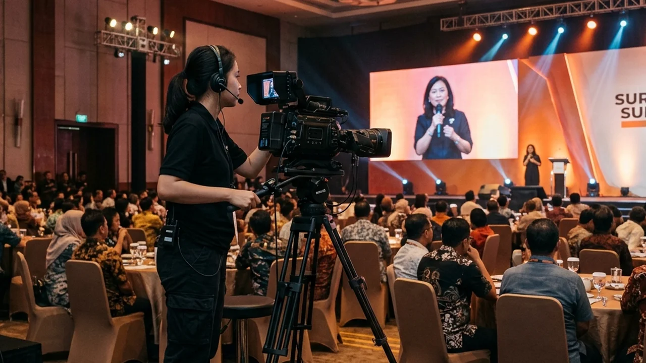 Mengenal Fungsi Live Cam untuk Layar LED Acara di Surabaya
