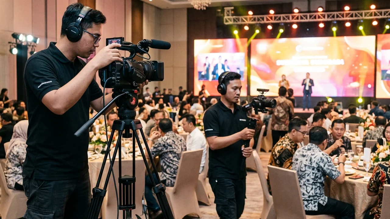 Panduan Teknis Video Shooting Gathering Perusahaan di Surabaya